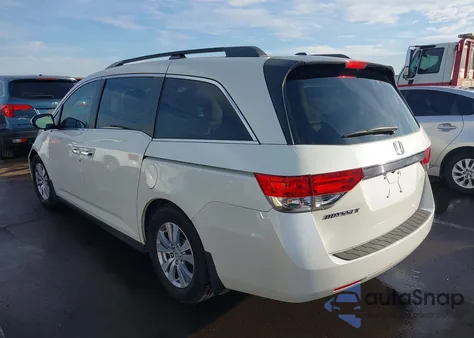 2016 Honda Odyssey Ex-L from USA, damaged, VIN 5FNRL5H67GB099402